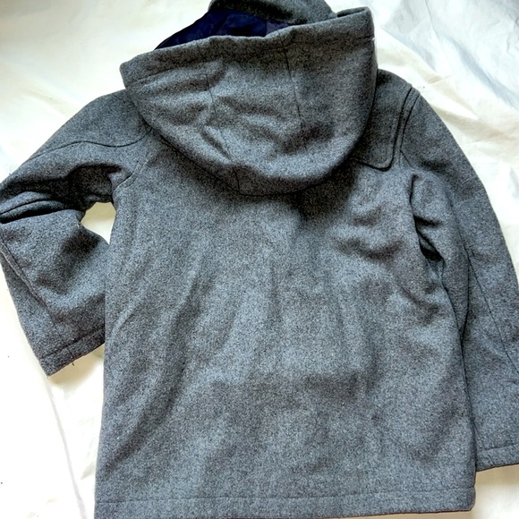 Janie and Jack kids boys wool gray coat size 7 to 8 years - Picture 9 of 9